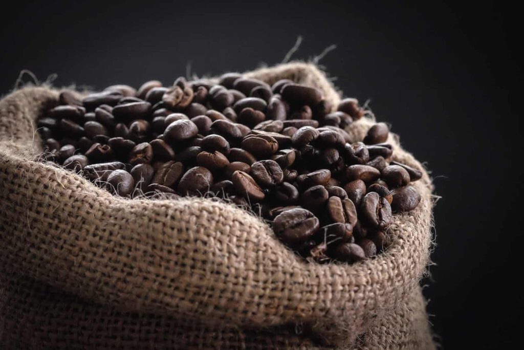 Coffee Beans in a bag