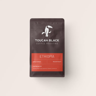 Ethiopia Toucan Black Coffee Bag